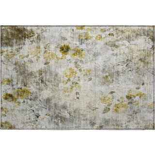 Piper Looms Mayfield Floral AMF724 Taupe Machine Washable Area Rug Scatter Main Image