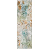 Piper Looms Mayfield Floral AMF724 Teal Machine Washable Area Rug Runner Main Image