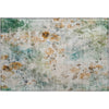 Piper Looms Mayfield Floral AMF724 Teal Machine Washable Area Rug Scatter Main Image