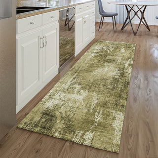 Piper Looms Mayfield Modern AMF725 Brown Machine Washable Area Rug Runner Lifestyle Image Feature