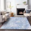 Piper Looms Mayfield Modern AMF725 Sky Machine Washable Area Rug Lifestyle Image Feature