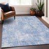 Piper Looms Mayfield Modern AMF725 Sky Machine Washable Area Rug Lifestyle Image Feature