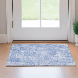 Piper Looms Mayfield Modern AMF725 Sky Machine Washable Area Rug Scatter Lifestyle Image Feature