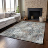 Piper Looms Mayfield Modern AMF725 Taupe Machine Washable Area Rug Lifestyle Image Feature
