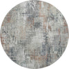 Piper Looms Mayfield Modern AMF725 Taupe Machine Washable Area Rug Round Main Image