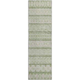 Piper Looms Mayfield Bohemian AMF726 Aloe Machine Washable Area Rug Runner Main Image
