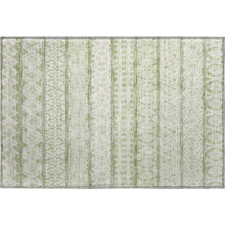 Piper Looms Mayfield Bohemian AMF726 Aloe Machine Washable Area Rug Scatter Main Image