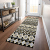 Piper Looms Mayfield Bohemian AMF726 Charcoal Machine Washable Area Rug Runner Lifestyle Image Feature