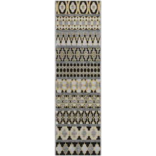 Piper Looms Mayfield Bohemian AMF726 Charcoal Machine Washable Area Rug Runner Main Image