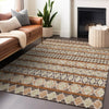 Piper Looms Mayfield Bohemian AMF726 Chocolate Machine Washable Area Rug Lifestyle Image Feature