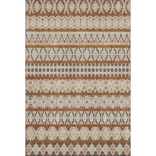Piper Looms Mayfield Bohemian AMF726 Chocolate Machine Washable Area Rug main image
