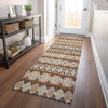 Piper Looms Mayfield Bohemian AMF726 Chocolate Machine Washable Area Rug Runner Lifestyle Image Feature