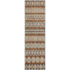 Piper Looms Mayfield Bohemian AMF726 Chocolate Machine Washable Area Rug Runner Main Image