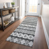 Piper Looms Mayfield Bohemian AMF726 Gray Machine Washable Area Rug Runner Lifestyle Image Feature