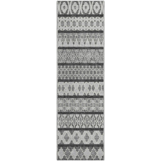 Piper Looms Mayfield Bohemian AMF726 Gray Machine Washable Area Rug Runner Main Image