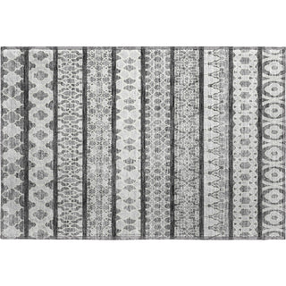 Piper Looms Mayfield Bohemian AMF726 Gray Machine Washable Area Rug Scatter Main Image