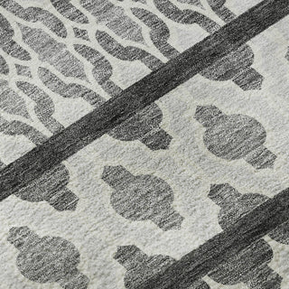 Piper Looms Mayfield Bohemian AMF726 Gray Machine Washable Area Rug Swatch Image