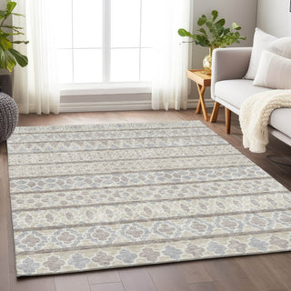 Piper Looms Mayfield Bohemian AMF726 Ivory Machine Washable Area Rug Lifestyle Image Feature