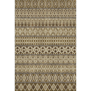 Piper Looms Mayfield Bohemian AMF726 Mocha Machine Washable Area Rug main image
