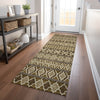 Piper Looms Mayfield Bohemian AMF726 Mocha Machine Washable Area Rug Runner Lifestyle Image Feature
