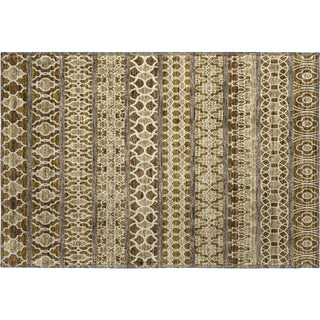Piper Looms Mayfield Bohemian AMF726 Mocha Machine Washable Area Rug Scatter Main Image