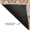 Piper Looms Mayfield Bohemian AMF726 Salmon Machine Washable Area Rug Backing Image