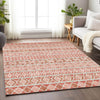 Piper Looms Mayfield Bohemian AMF726 Salmon Machine Washable Area Rug Lifestyle Image Feature