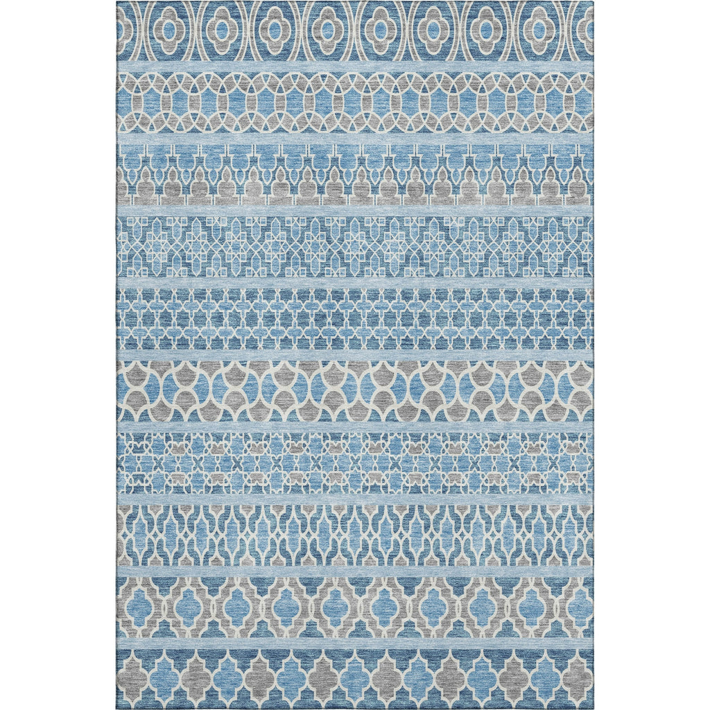 Piper Looms Mayfield Bohemian AMF726 Sky Machine Washable Area Rug main image