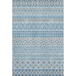 Piper Looms Mayfield Bohemian AMF726 Sky Machine Washable Area Rug main image