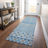 Piper Looms Mayfield Bohemian AMF726 Sky Machine Washable Area Rug Runner Lifestyle Image Feature