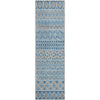 Piper Looms Mayfield Bohemian AMF726 Sky Machine Washable Area Rug Runner Main Image