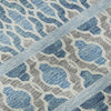 Piper Looms Mayfield Bohemian AMF726 Sky Machine Washable Area Rug Swatch Image