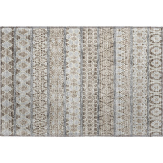 Piper Looms Mayfield Bohemian AMF726 Taupe Machine Washable Area Rug Scatter Main Image