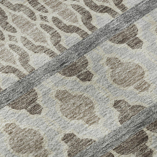 Piper Looms Mayfield Bohemian AMF726 Taupe Machine Washable Area Rug Swatch Image
