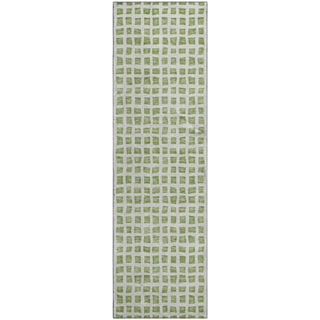 Piper Looms Mayfield Geometric AMF727 Aloe Machine Washable Area Rug Runner Main Image