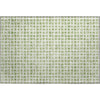 Piper Looms Mayfield Geometric AMF727 Aloe Machine Washable Area Rug Scatter Main Image