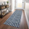 Piper Looms Mayfield Geometric AMF727 Blue Machine Washable Area Rug Runner Lifestyle Image Feature