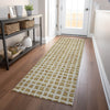 Piper Looms Mayfield Geometric AMF727 Gold Machine Washable Area Rug Runner Lifestyle Image Feature