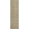 Piper Looms Mayfield Geometric AMF727 Gold Machine Washable Area Rug Runner Main Image