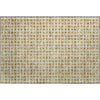 Piper Looms Mayfield Geometric AMF727 Gold Machine Washable Area Rug Scatter Main Image