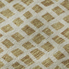 Piper Looms Mayfield Geometric AMF727 Gold Machine Washable Area Rug Swatch Image
