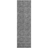 Piper Looms Mayfield Geometric AMF727 Graphite Machine Washable Area Rug Runner Main Image