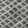 Piper Looms Mayfield Geometric AMF727 Graphite Machine Washable Area Rug Swatch Image