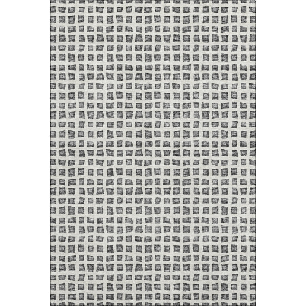 Piper Looms Mayfield Geometric AMF727 Gray Machine Washable Area Rug main image