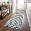 Piper Looms Mayfield Geometric AMF727 Gray Machine Washable Area Rug Runner Lifestyle Image Feature