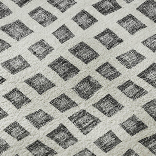 Piper Looms Mayfield Geometric AMF727 Gray Machine Washable Area Rug Swatch Image