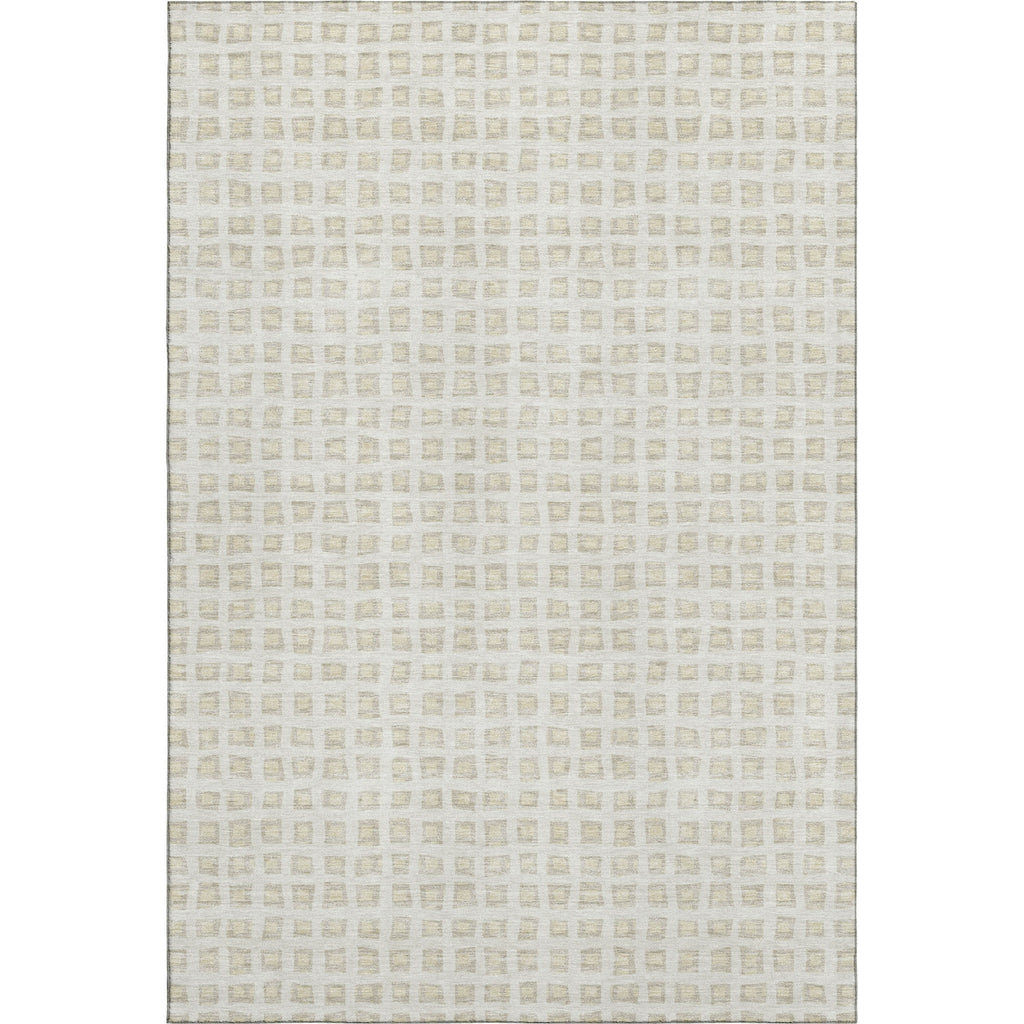 Piper Looms Mayfield Geometric AMF727 Ivory Machine Washable Area Rug main image