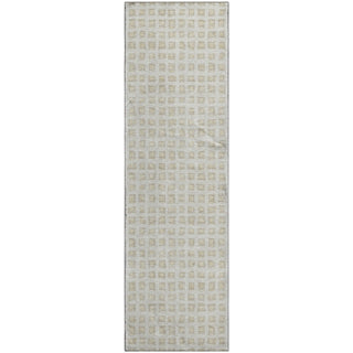 Piper Looms Mayfield Geometric AMF727 Ivory Machine Washable Area Rug Runner Main Image