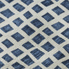 Piper Looms Mayfield Geometric AMF727 Navy Machine Washable Area Rug Swatch Image
