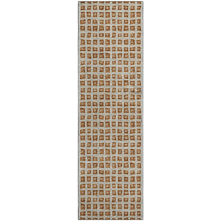 Piper Looms Mayfield Geometric AMF727 Paprika Machine Washable Area Rug Runner Main Image